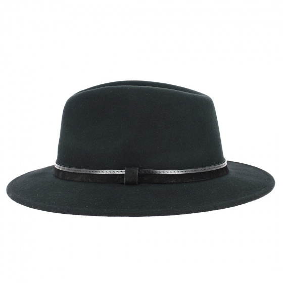 Traveller Nantes Black Felt Hat - Traclet