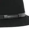 Chapeau Traveller Nantes Feutre Noir Imperméable - Traclet Reference : 17555 | Chapellerie Traclet