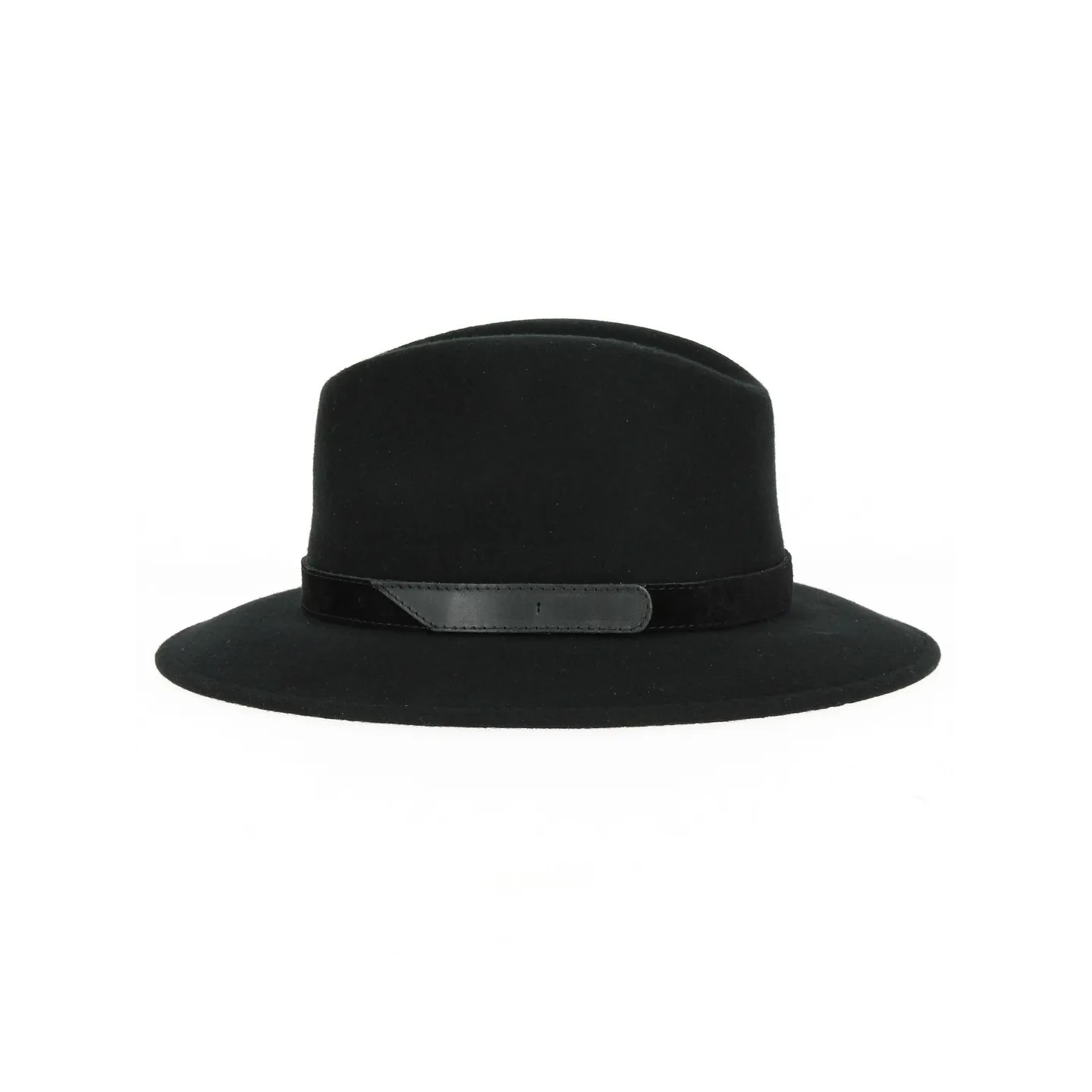 Chapeau Traveller Nantes Feutre Noir - Traclet