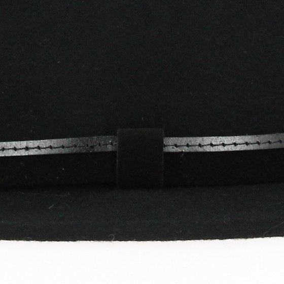 Chapeau Traveller Siene Feutre Imperméable Noir - Traclet