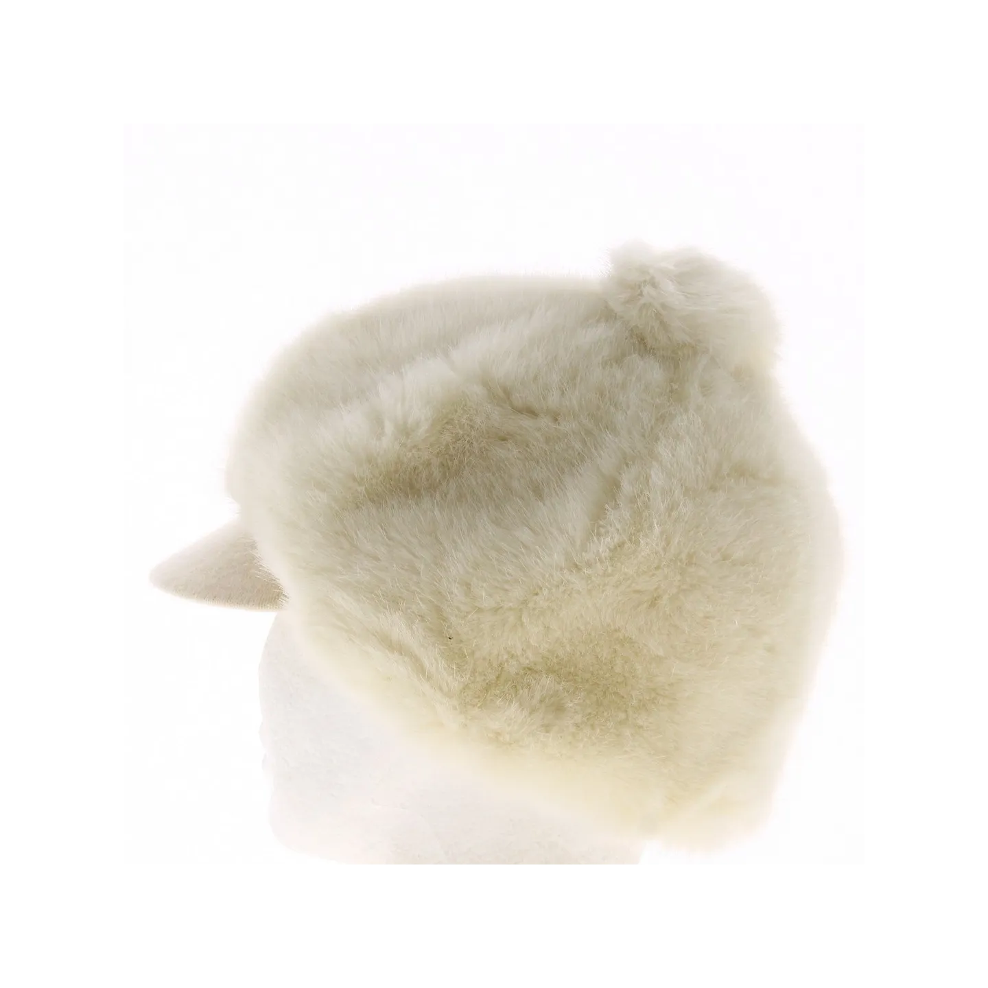 Gavroche Ivanna Faux Fur Ecru Cap - Traclet