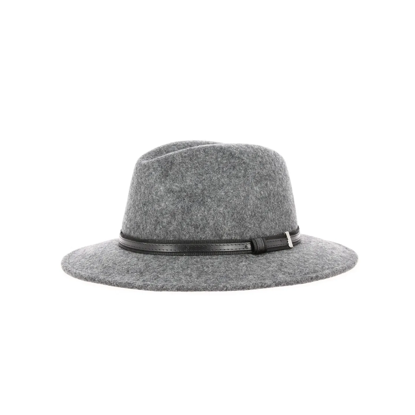 Chapeau Traveller Ambierle Feutre Laine Anthracite - Traclet