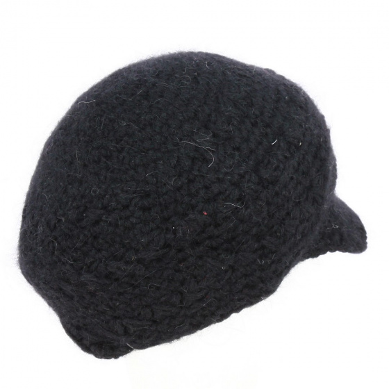 Angora Newsboy Cap - Traclet Angora Newsboy Cap - Traclet