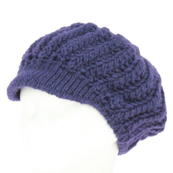 Gavroche Acrylic Knit Cap - Traclet