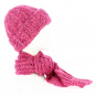 Acrylic hat and scarf set - Traclet