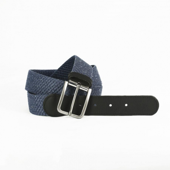 Braided Belt with Silver Buckle