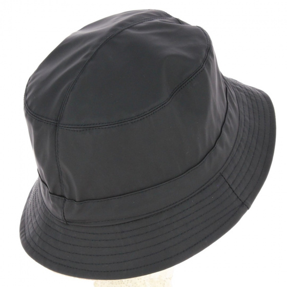 Bob Imitation Cuir Noir Doublure polaire colorée - Traclet Bob Imitation Cuir Noir Doublure polaire colorée - Traclet