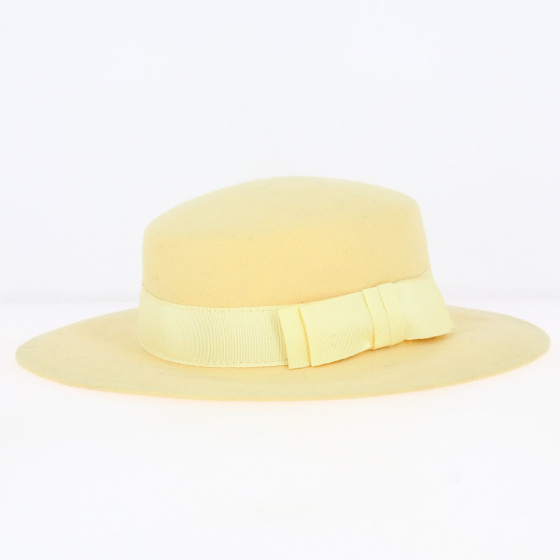Canotier Feutre laine - Traclet Canotier Feutre laine - Traclet