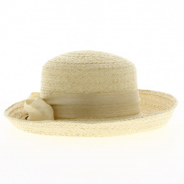 Ceremonial hat Panama Anouck Cream - Traclet