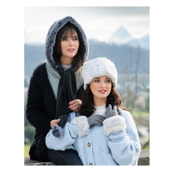 Norell Fleece Hood Anthracite - Traclet