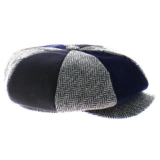Gavroche Kathi Wool & Cashmere Navy Cap - Mayser