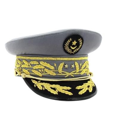 Gray general cap