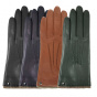 Women's leather gloves with cashmere lining in various colors - Isotoner