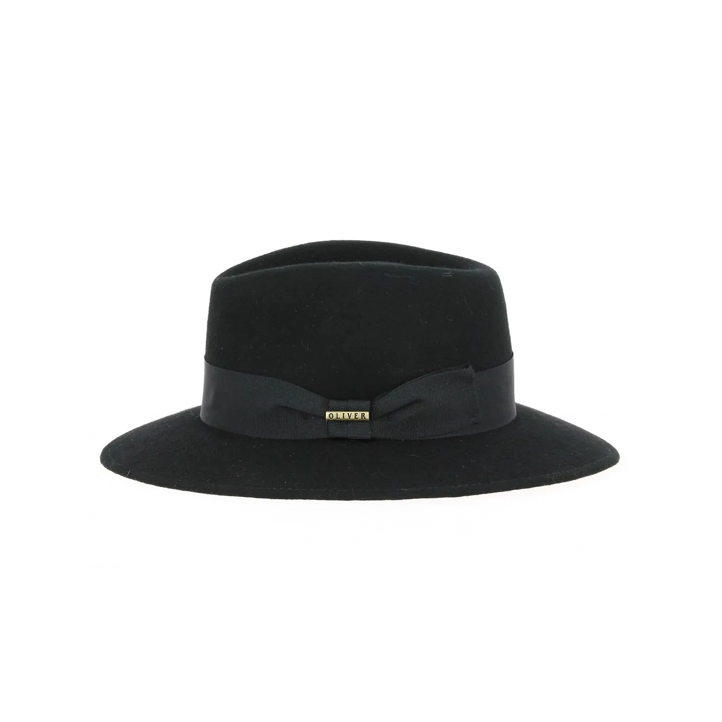 Chapeau Fedora Chester Feutre Laine Noir - Traclet