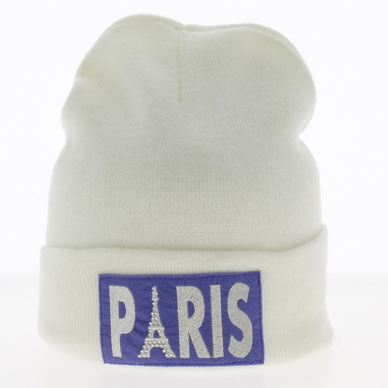 Bonnet Femme Paris Ecru - Traclet