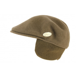 Kangol 504 Camel Wool Ear Flap Cap