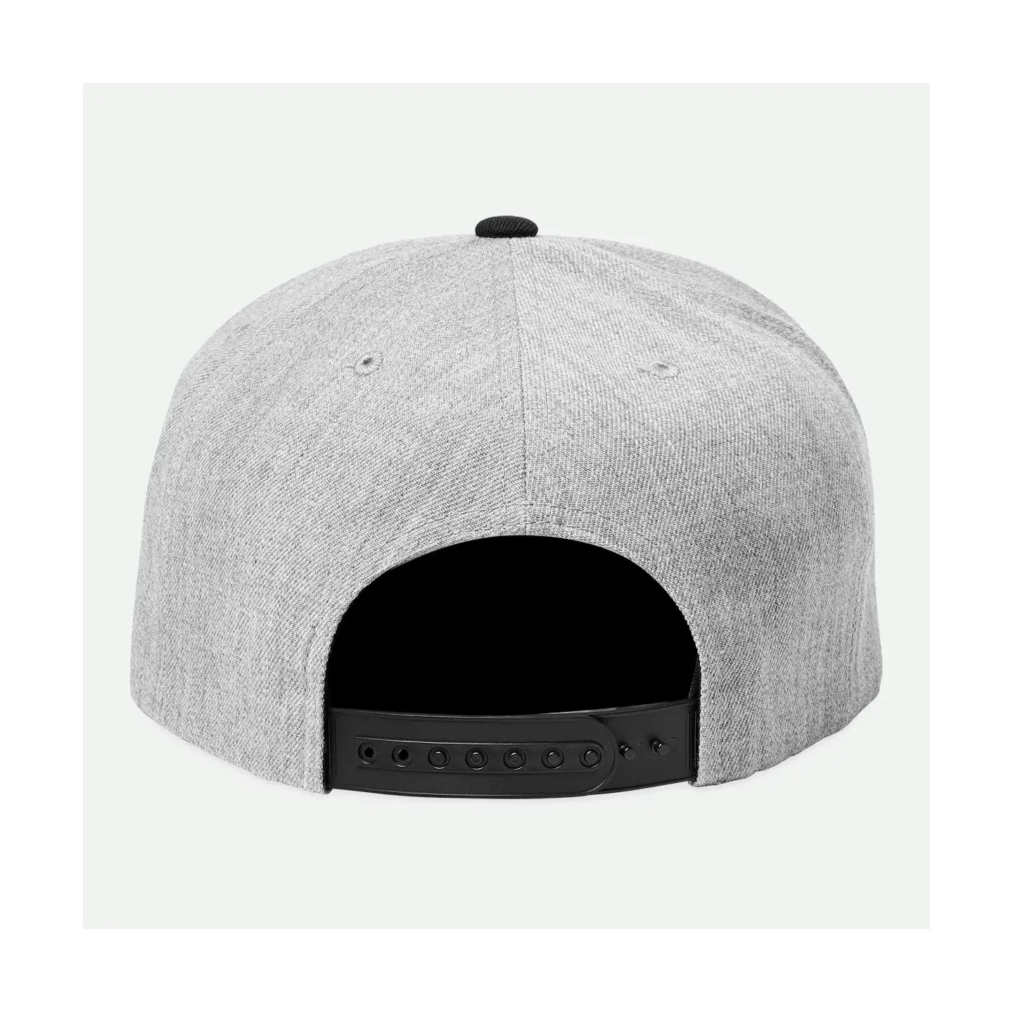Oath III Grey and Black Snapback Cap - Brixton