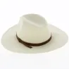 Chapeau Fedora Field Proper Feutre Laine Blanc - Brixton
