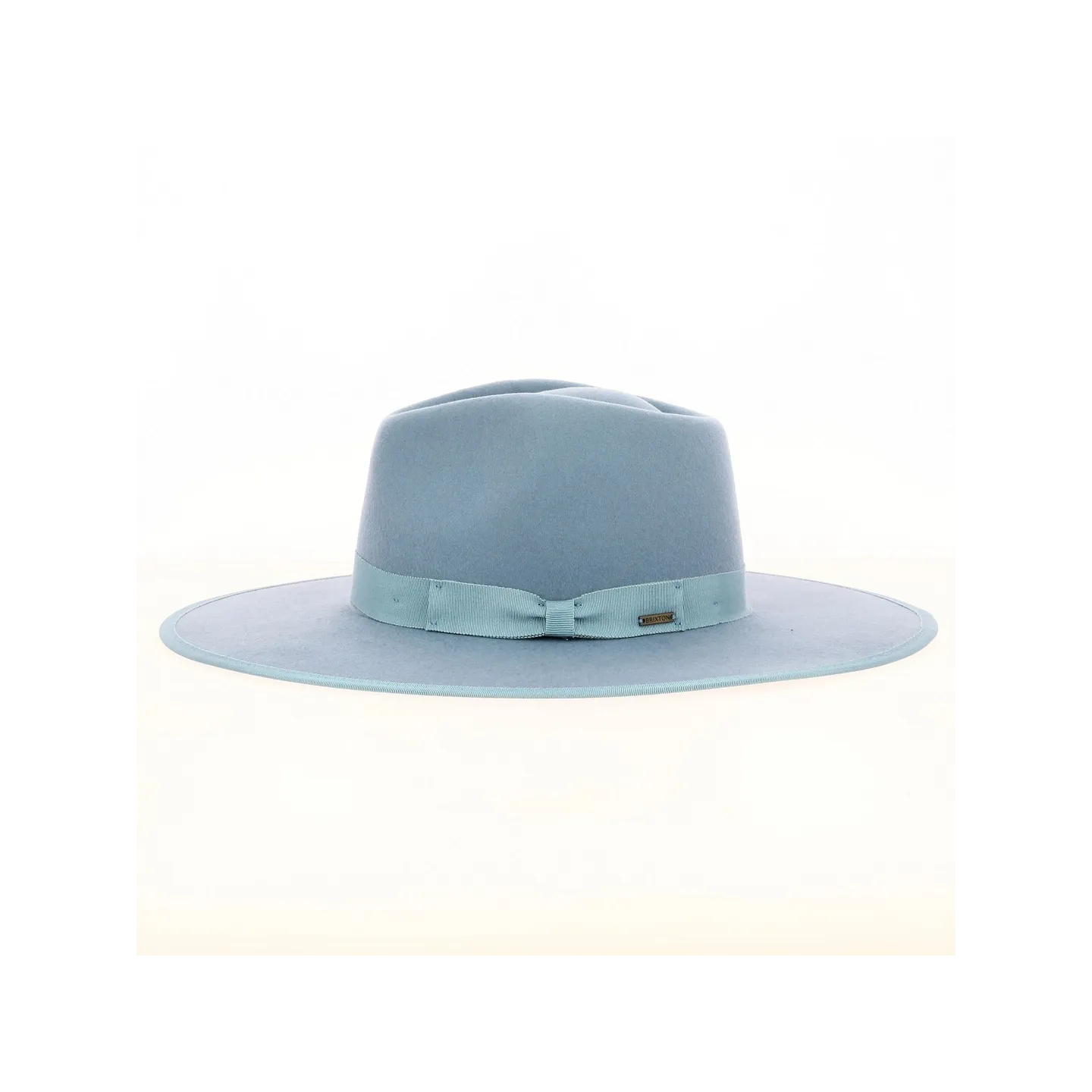 Chapeau Fedora Jo Rancher Feutre Laine Bleu Ciel - Brixton