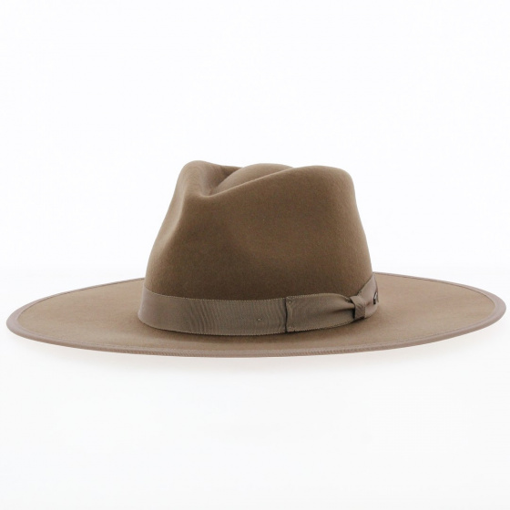 Fedora Jo Rancher Bronze Felt Hat - Brixton