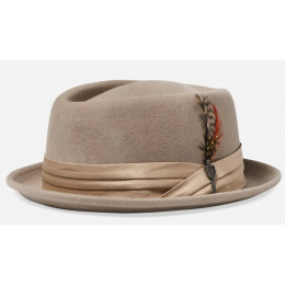 Porkpie Stout Sand hat - brixton