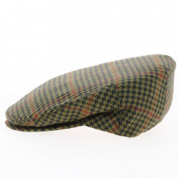 Green Cashmere English Cap - Traclet