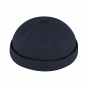 Navy Cotton Brindisi Docker Beanie UPF 50+ - Traclet