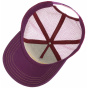 Baseball Trucker Cap American Heritage Purple - Stetson