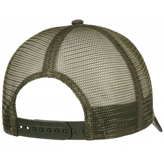 Casquette Baseball Trucker American Heritage Kaki - Stetson Casquette Baseball Trucker American Heritage Kaki - Stetson