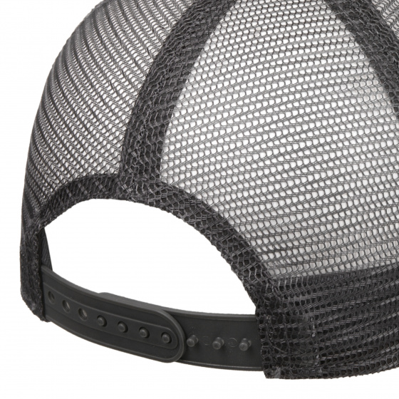 Gray American Heritage Trucker Baseball Cap - Stetson Gray American Heritage Trucker Baseball Cap - Stetson