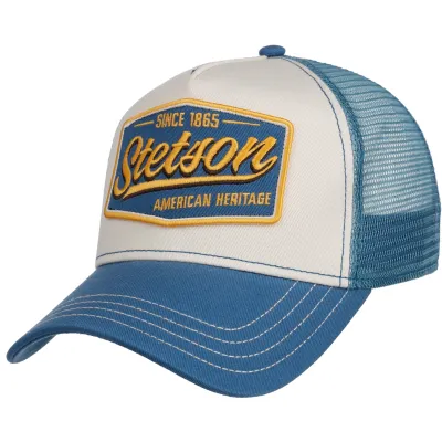 Baseball Cap Trucker Last Drop Sky Blue - Stetson