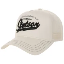 Casquette Baseball Trucker American Heritage Blanche - Stetson