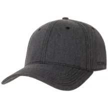 Grey Cotton Baseball Cap - Stetson