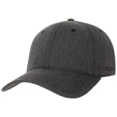 Casquette Baseball Coton Grise - Stetson
