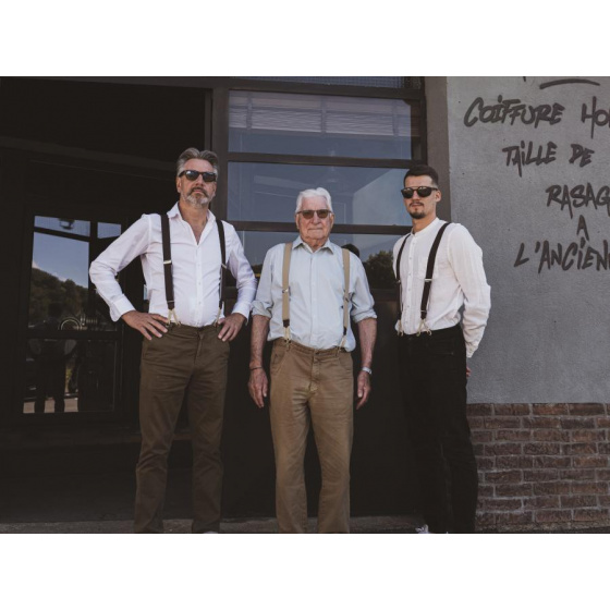 Hercule Men's Suspenders Made in France Hercule Men's Suspenders Made in France