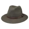 Chapeau Traveller Ambierle Feutre Laine Olive- Traclet