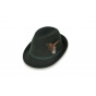 Black Tyrolean Hat Charentes des Deux Mondes compliant