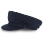 Sierra Cotton Navy Blue Marin Cap - Traclet