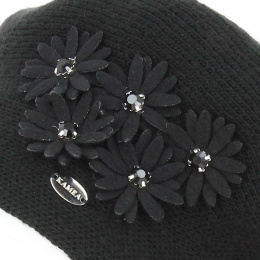 Women's Beret Tala Navy black - Traclet
