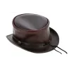 Hampton Leather Half Top Hat Olive - Head'nHome Reference: 17669| Traclet Hat Shop