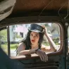 Hampton Leather Half Top Hat Olive - Head'nHome Reference: 17669| Traclet Hat Shop