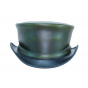 Hampton Half Top Hat Olive Leather - Head'nHome