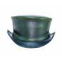 Hampton Leather Half Top Hat Olive - Head'nHome