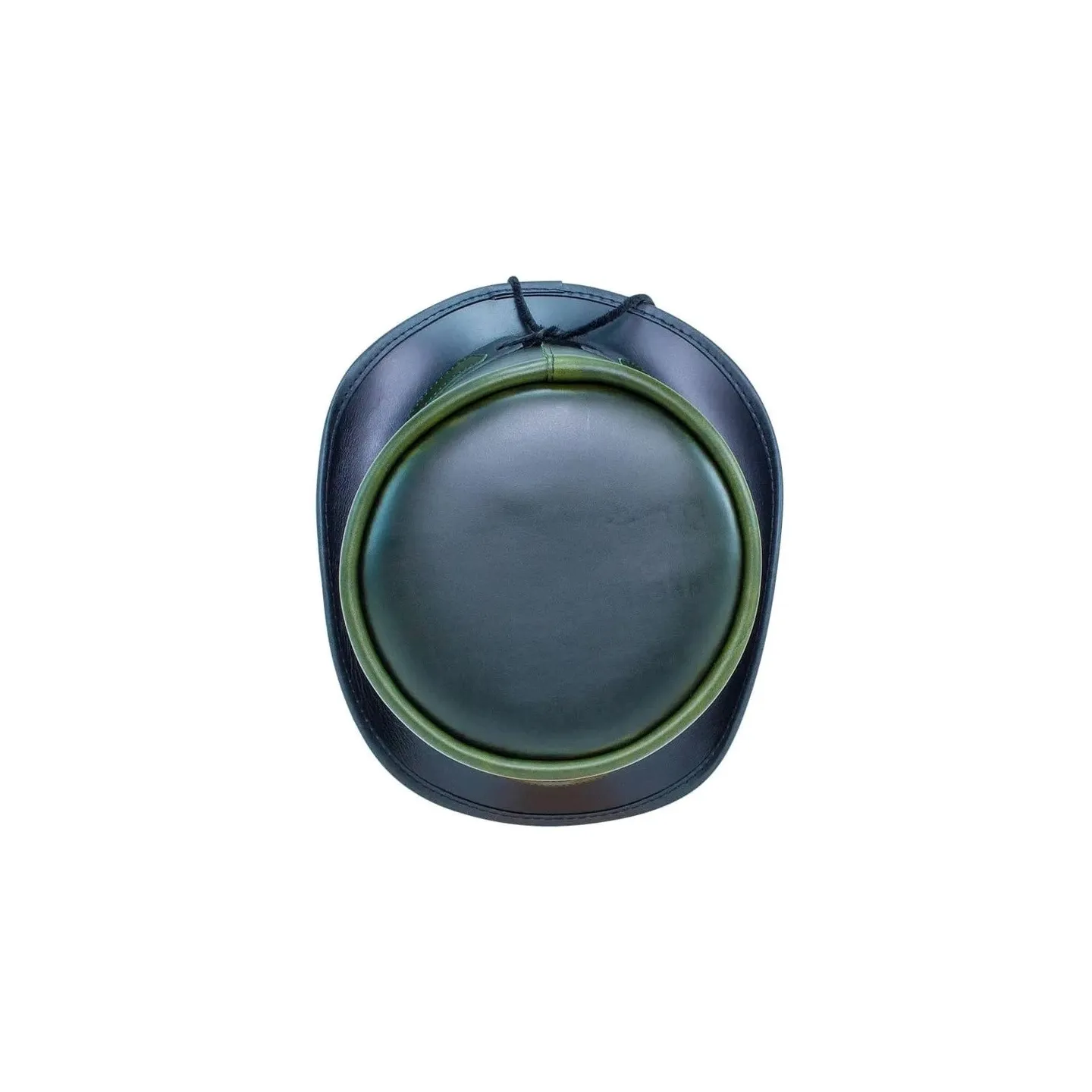 Hampton Leather Half Top Hat Olive - Head'nHome Reference: 17669| Traclet Hat Shop