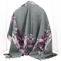 Poncho Motifs Rorschach gris recto - Traclet