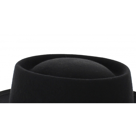 Chapeau Alsacien larges bords - forme Gambler