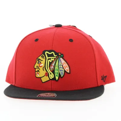 Casquette BlackHawks Rouge - 47