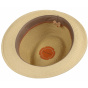 Stetson - Beige Scriba Toyo Trilby Hat UPF 40+