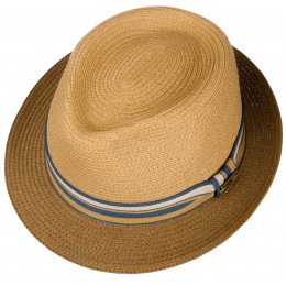 Chapeau Trilby Scriba Toyo Marron Clair - Stetson