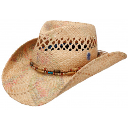 copy of Chapeau Cowboy Raphia Paille Naturelle- Stetson